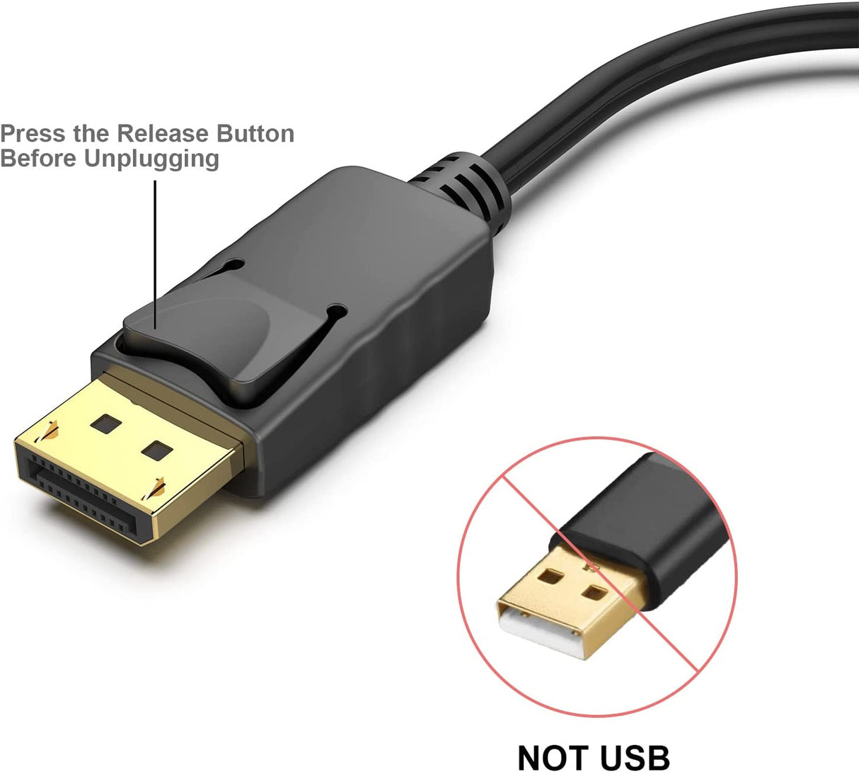 Displayport 1.2 Male to HDMI Female Adapter