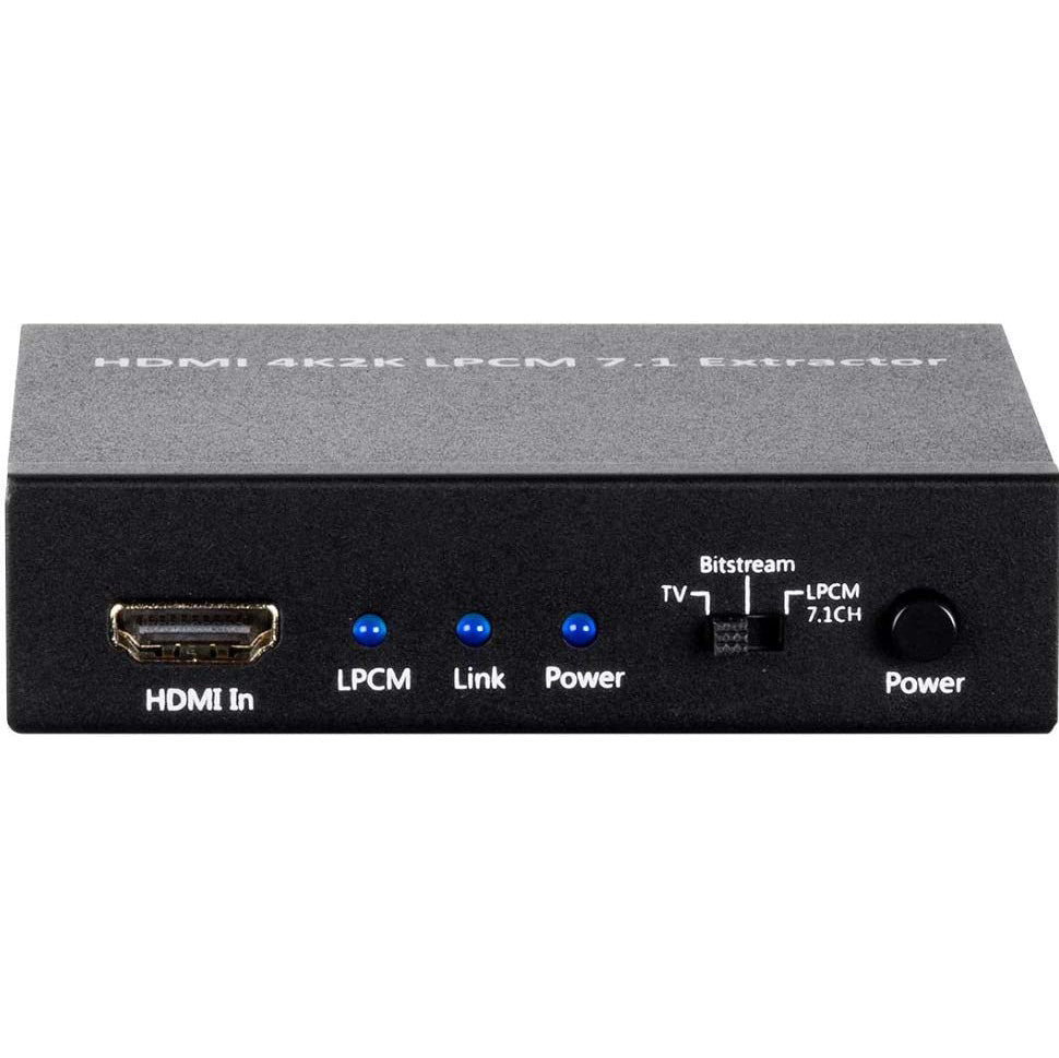Extrator de áudio HDMI/4k2k 7.1