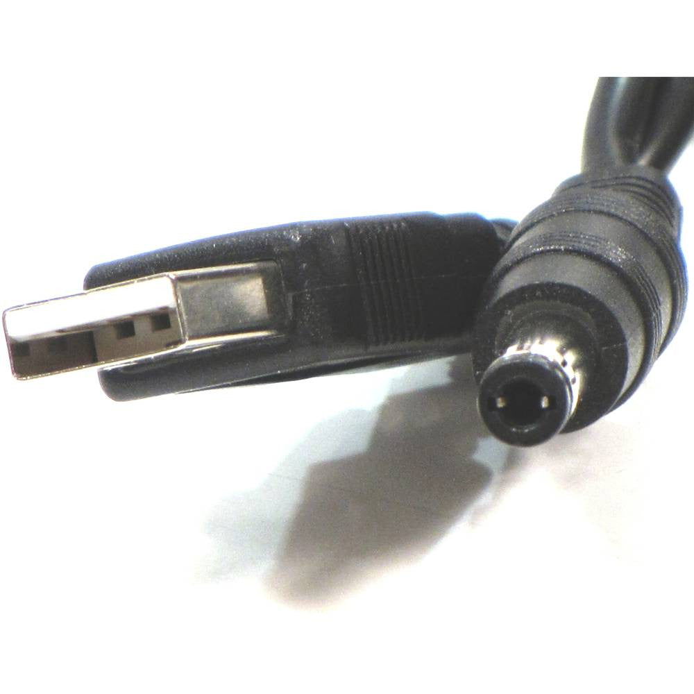 Cabo USB para conector DC com diâmetro de 2,5 mm
