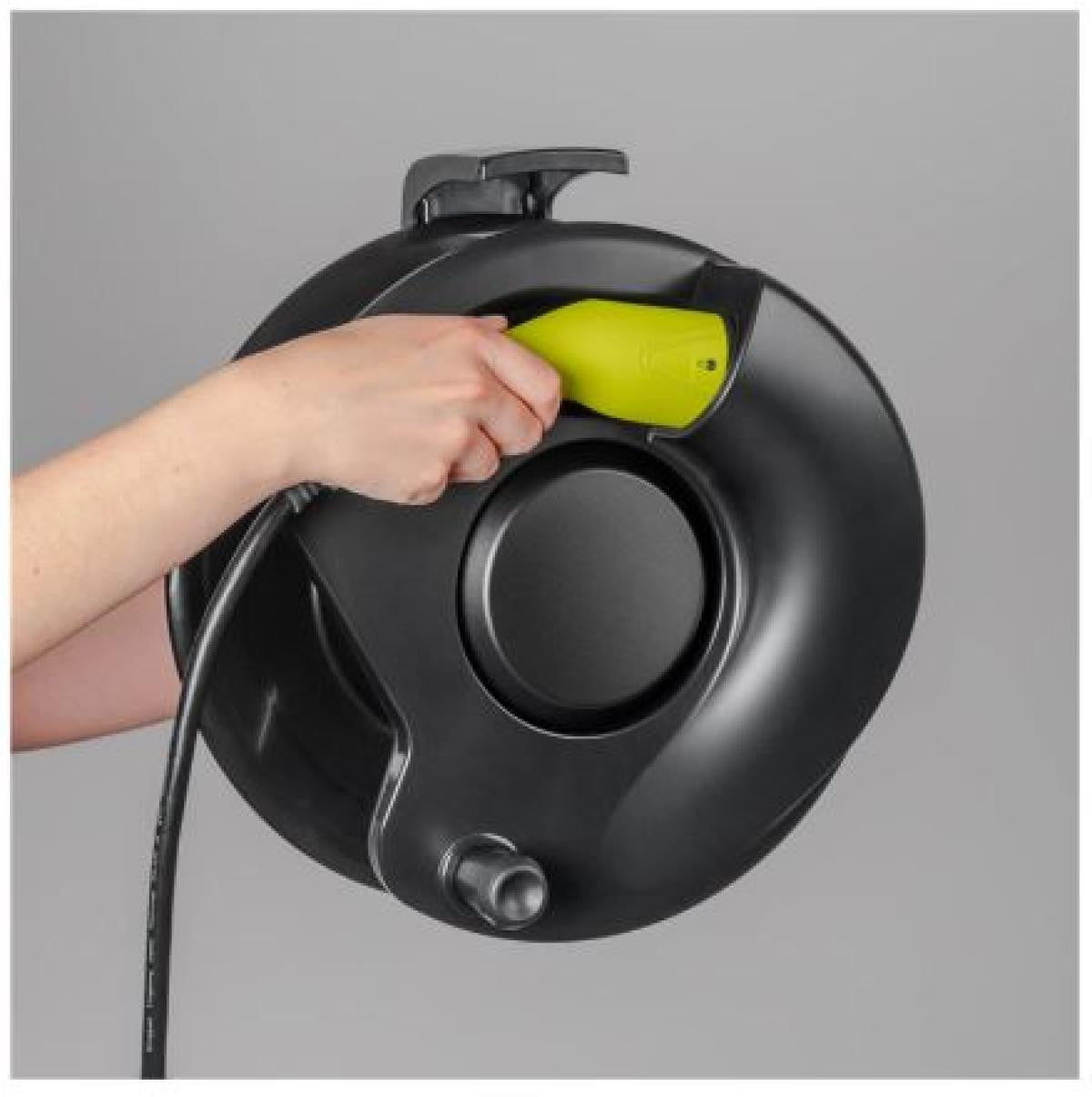 Type 2 electric car charging cable winder