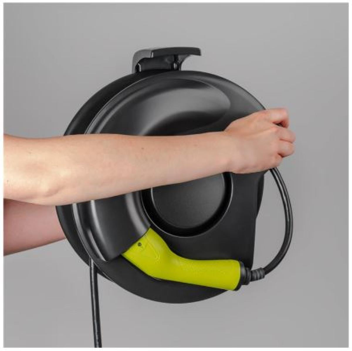 Type 2 electric car charging cable winder