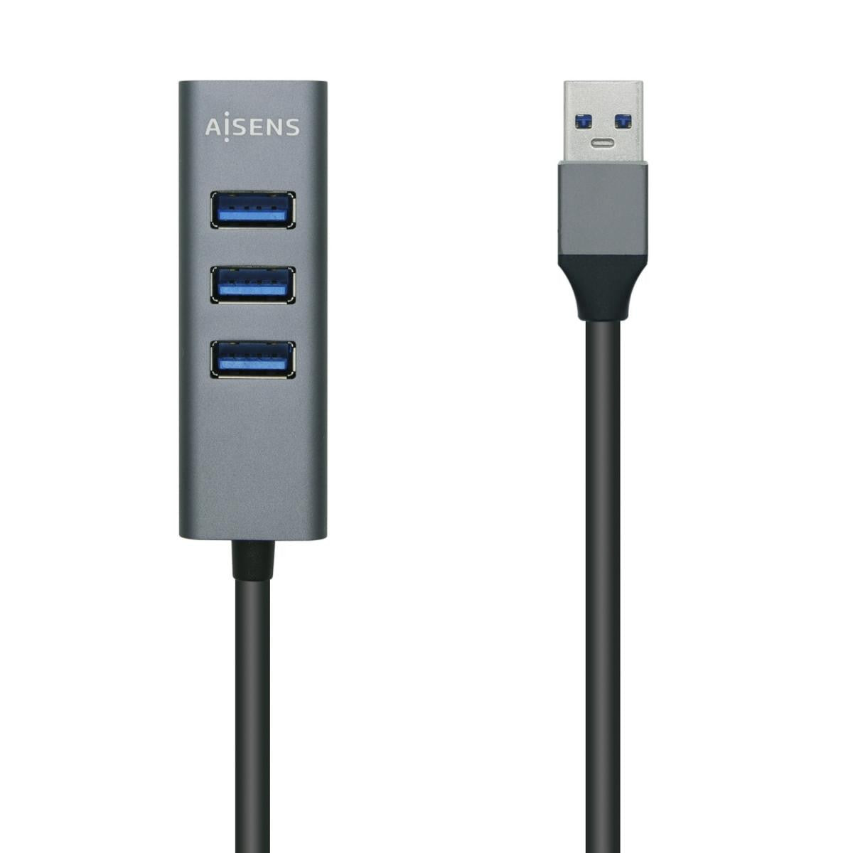 USB 3.0 hub with 4 USB 3.0 female ports.