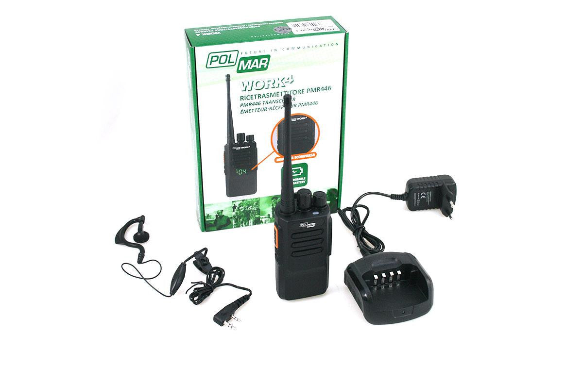 Rádio POLMAR WORK-4-V77 para utilização gratuita SEM LICENÇA Polmar Work-4 V77