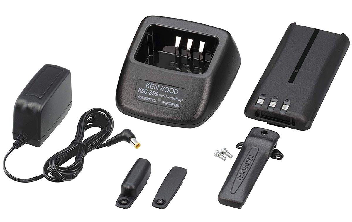 TK3701D KENWOOD Walkie-Talkie Analógico-Digital PMR446 Livre de Licença