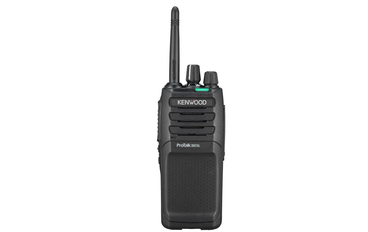 TK3701D KENWOOD Walkie-Talkie Analógico-Digital PMR446 Livre de Licença
