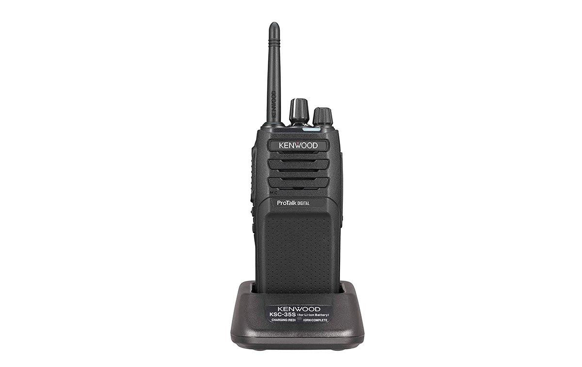 TK3701D KENWOOD Walkie-Talkie Analógico-Digital PMR446 Livre de Licença