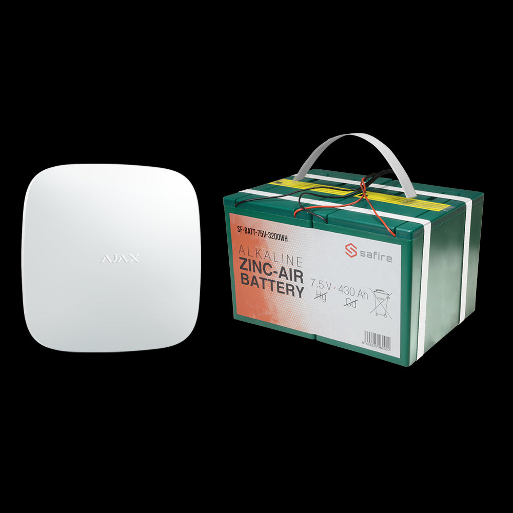 Kit de alarme independente - Hub 2 de 6V e bateria de longa duração - Fácil instalação