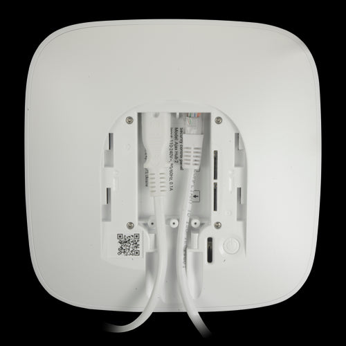 Professional alarm center Grade 2 - Ethernet communication and dual SIM 4G in white