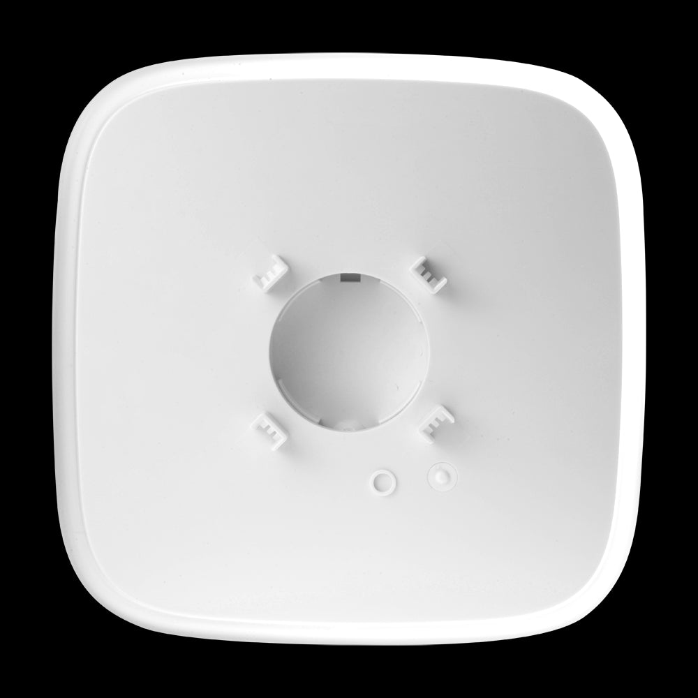 Caixa de sirene Ajax AJ-STREETSIRENCUSTOM-W: Fácil instalação, plástico ABS, branca