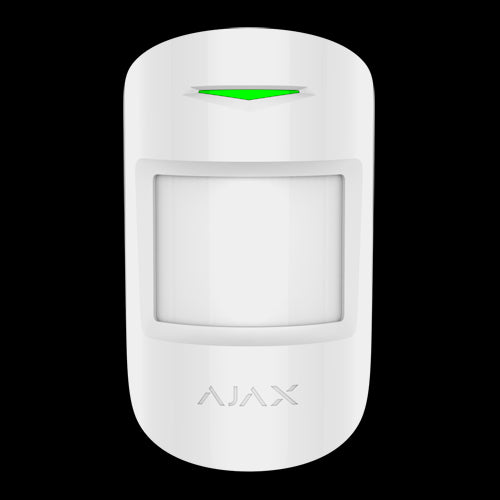 Caixa para detector Ajax AJ-COMBIPROTECT-W - Fácil instalação - Inclui suporte inteligente (SmartBracket) - Branco