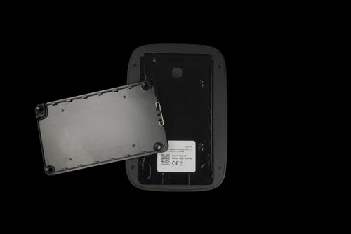 Capa para teclado Ajax AJ-KEYPAD-B Fácil instalação Inclui SmartBracket Preto