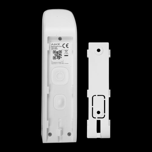 Caixa para detector Ajax AJ-CURTAINPROTECT-B - Fácil instalação - Inclui suporte inteligente (preto)