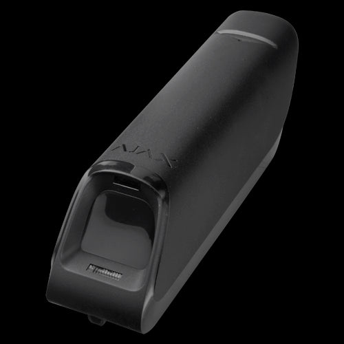 Caixa para detector Ajax AJ-CURTAINPROTECT-B - Fácil instalação - Inclui suporte inteligente (preto)