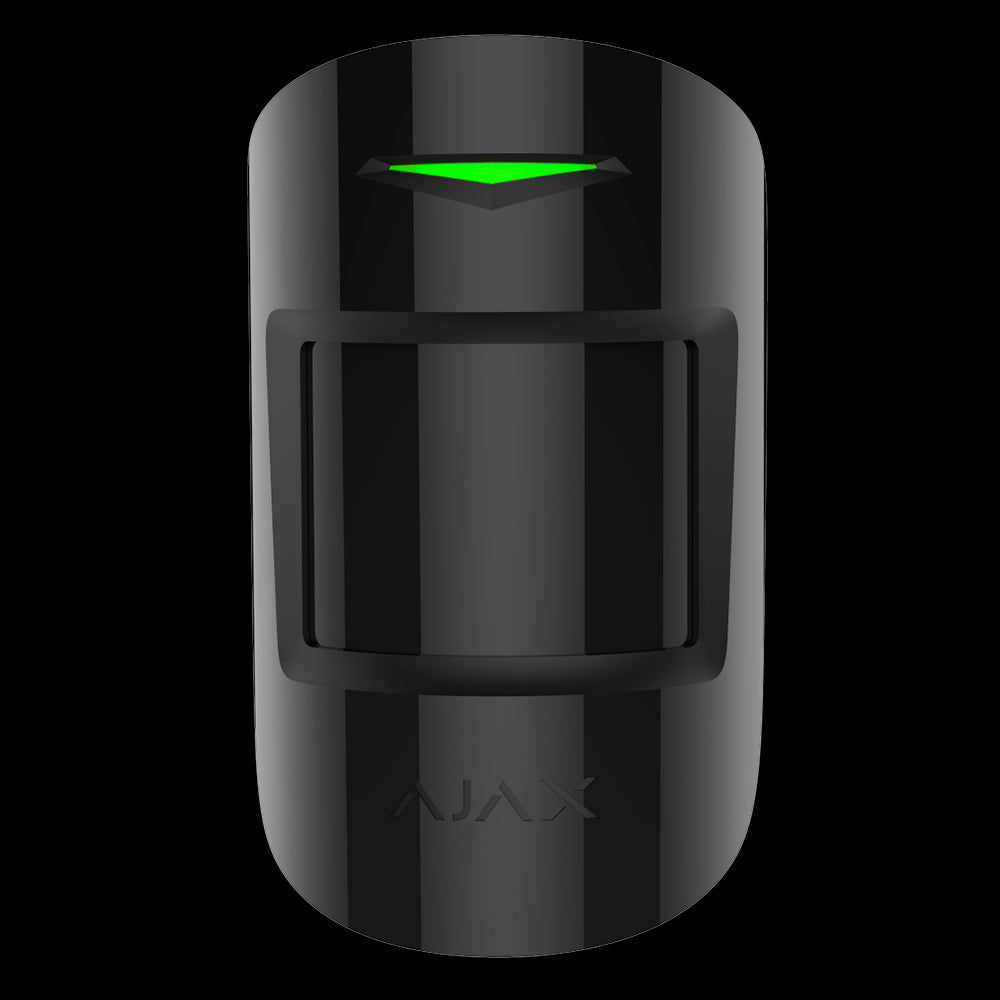 AJAX black alarm kit with 3 motion sensors, keyboard and siren