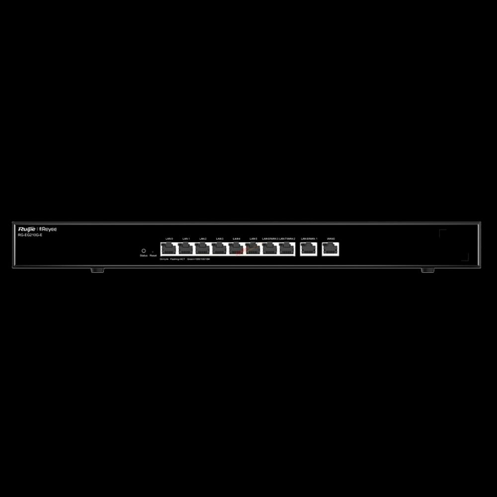 Reyee Router 10-Port RJ45 Managed Controller 10/100/1000Mbps up to 4 WAN ports and 1Gbps bandwidth