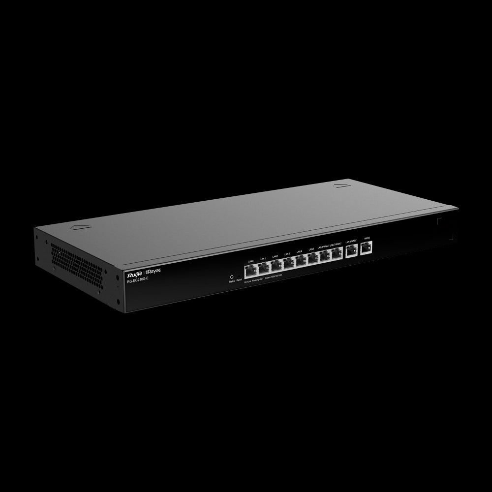 Reyee Router 10-Port RJ45 Managed Controller 10/100/1000Mbps up to 4 WAN ports and 1Gbps bandwidth