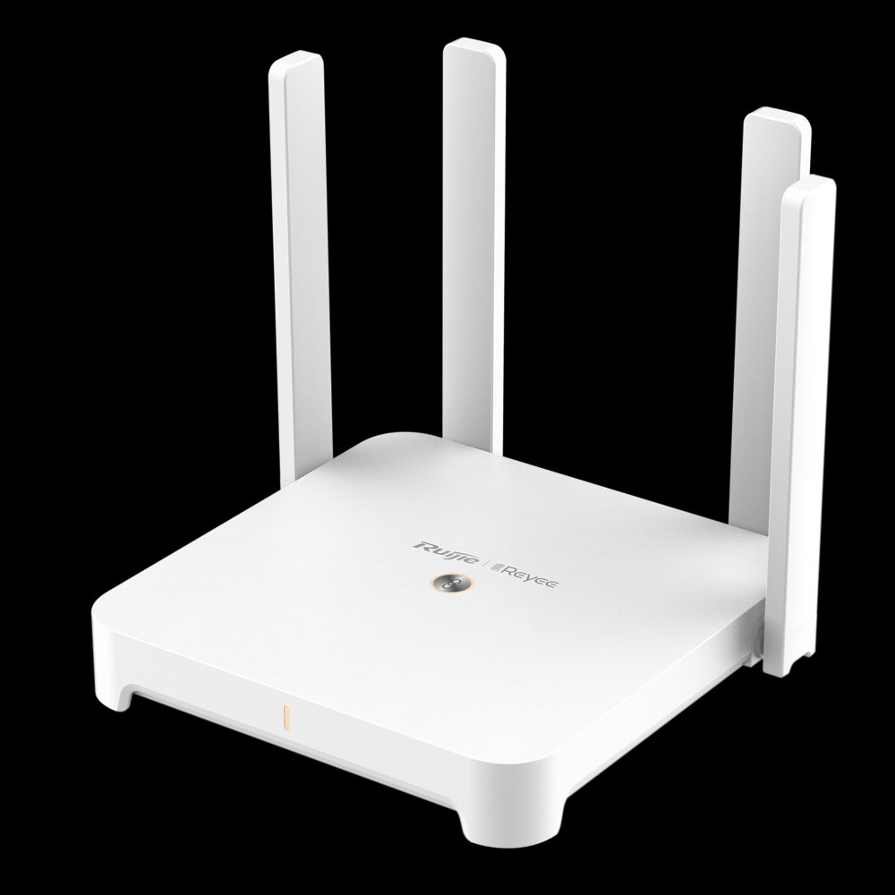 Router Wi-Fi Mesh Gigabit Reyee 6 AX1800 - 5 portas RJ45 10/100/1000 Mbps com gestão remota via cloud.
