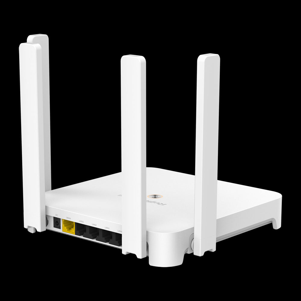 Router Wi-Fi Mesh Gigabit Reyee 6 AX1800 - 5 portas RJ45 10/100/1000 Mbps com gestão remota via cloud.