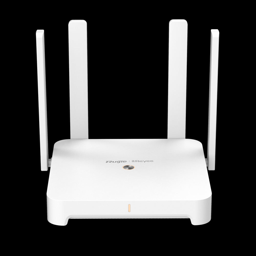 Router Wi-Fi Mesh Gigabit Reyee 6 AX1800 - 5 portas RJ45 10/100/1000 Mbps com gestão remota via cloud.