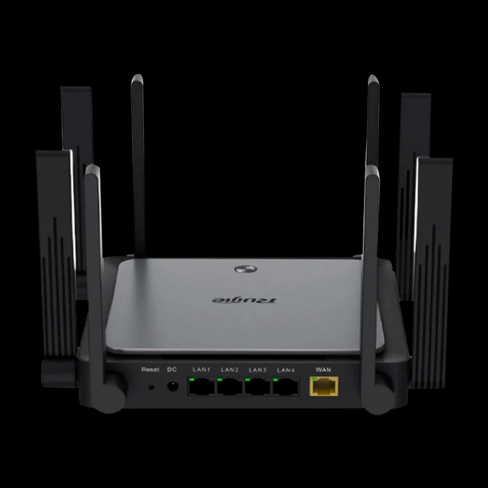 Reyee Gigabit Mesh Wi-Fi 6 AX3200 802.11AX Quad-Stream 2.4/5GHz Band Router