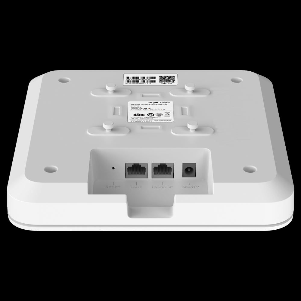 Ponto de acesso Wi-Fi 5 Reyee de 2,4 e 5 GHz com velocidades até 1300 Mbps