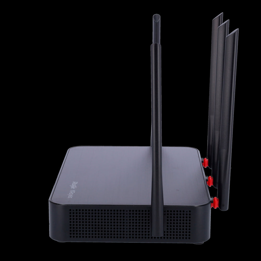 Controlador cloud para router Wi-Fi Reyee com 5 portas RJ45, 10/100/1000 Mbps e largura de banda até 500 Mbps.