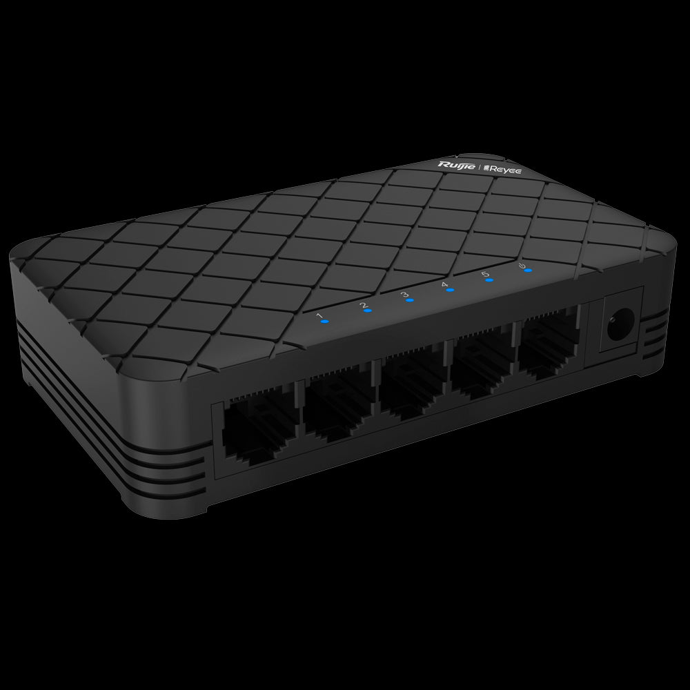Reyee 5-Port RJ45 Desktop Switch with Plastic Housing
