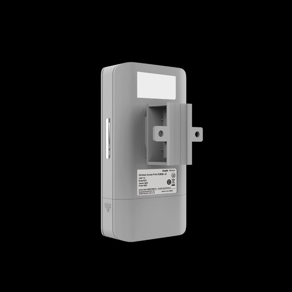 Kit de ligação sem fios Reyee com alcance até 2 km, classificação IP54 e frequência de 5 GHz.