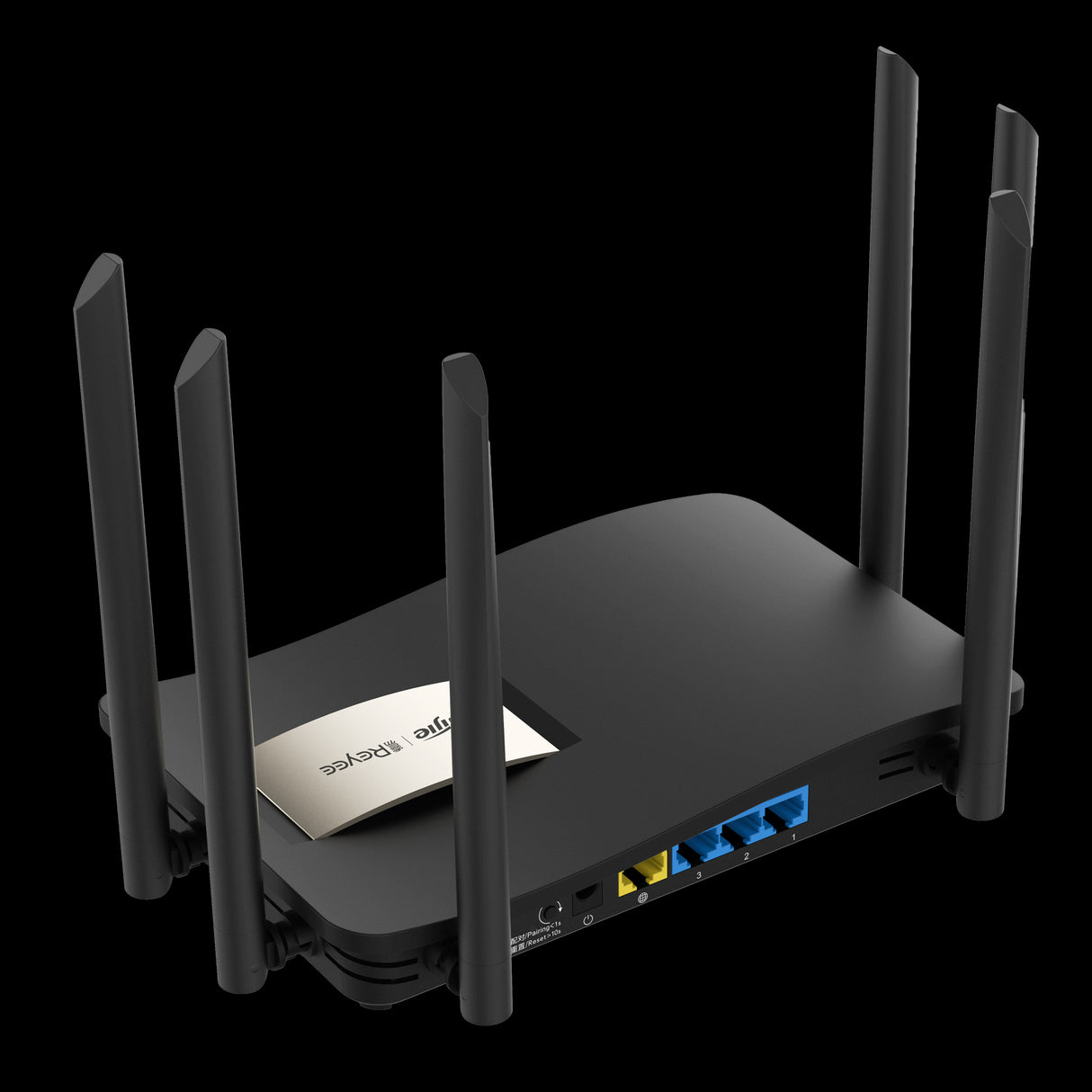 Reyee AC1300 Gigabit Mesh Wi-Fi 5 Router with 4 RJ45 Ports and Cloud Management