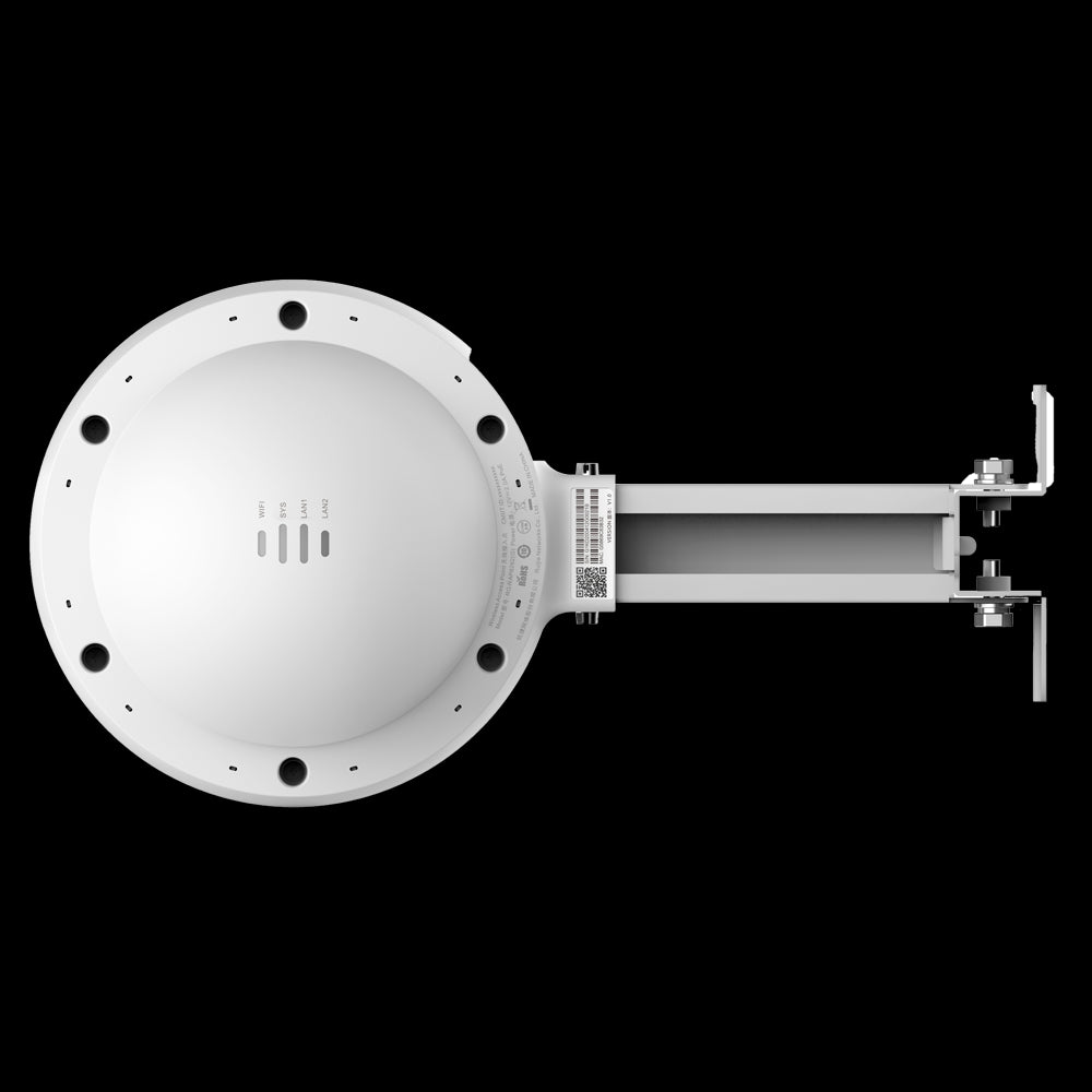 Ponto de acesso externo Reyee IP68 omnidirecional WiFi 6 com velocidade até 1775 Mbps