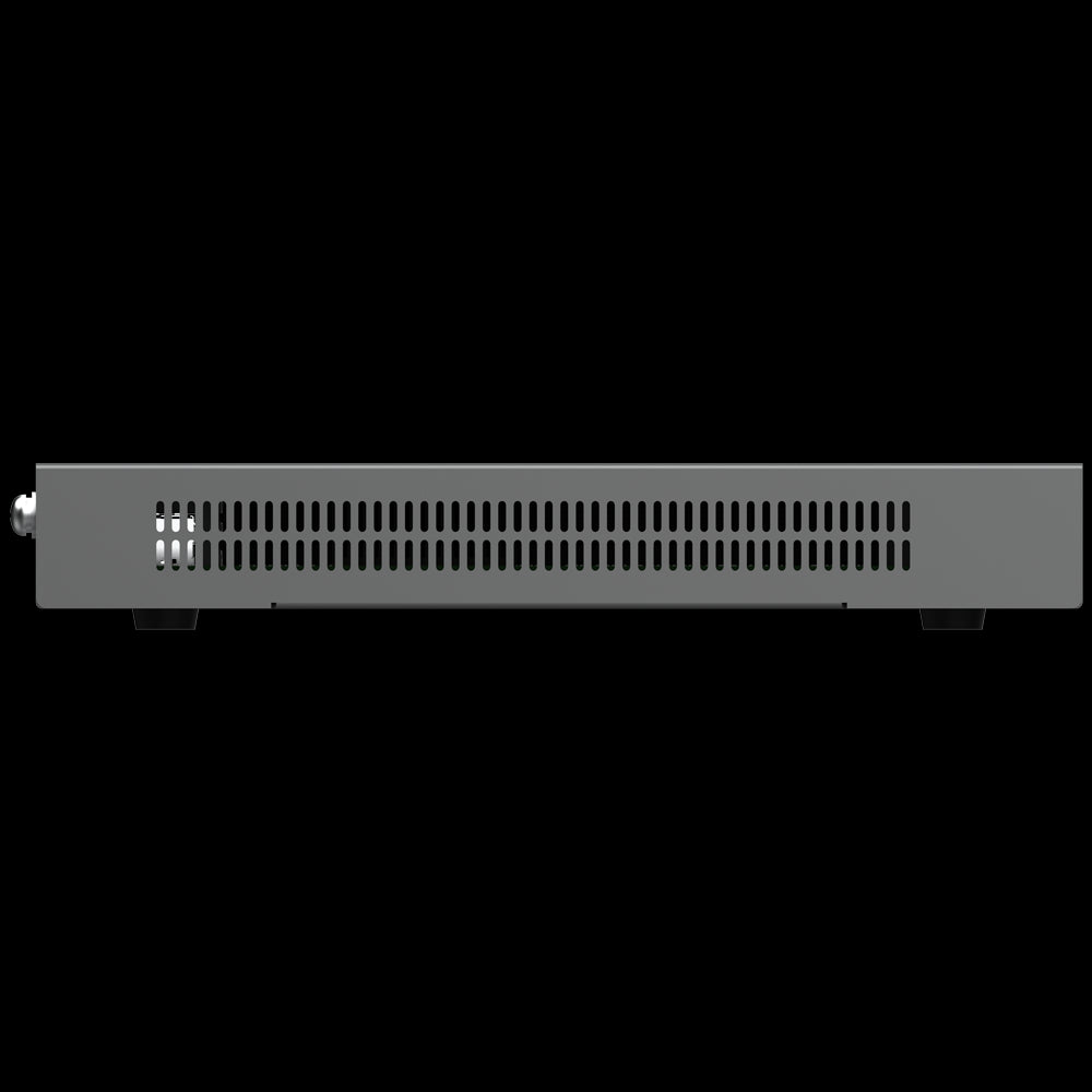 Router gerenciável Reyee com 8 portas RJ45 10/100/1000 Mbps e 1 porta SFP LAN/WAN.