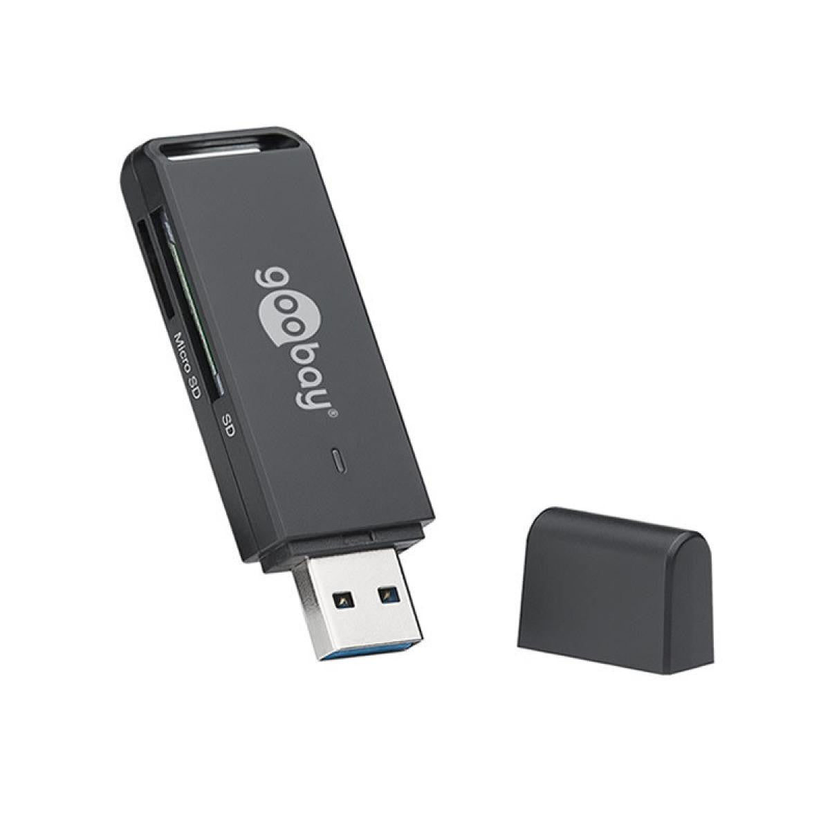 Leitor de cartões múltiplos USB 3.0 compacto