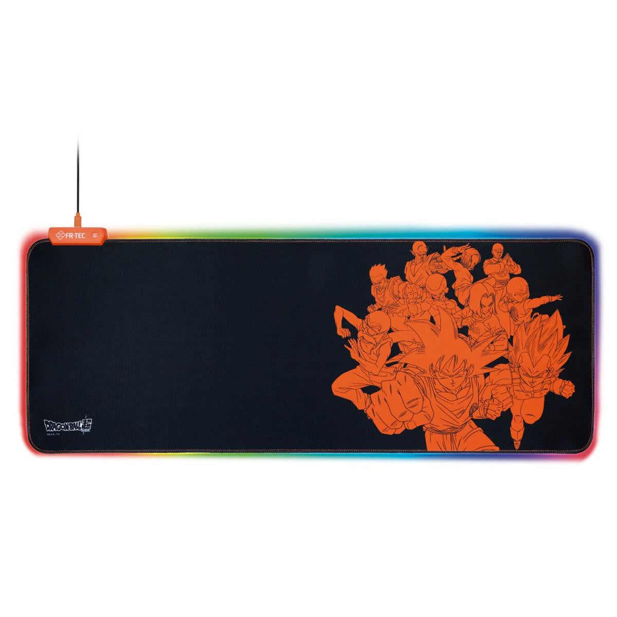 Dragon Ball gaming mouse pad for keyboard and mouse, with RGB light from FR-TEC
