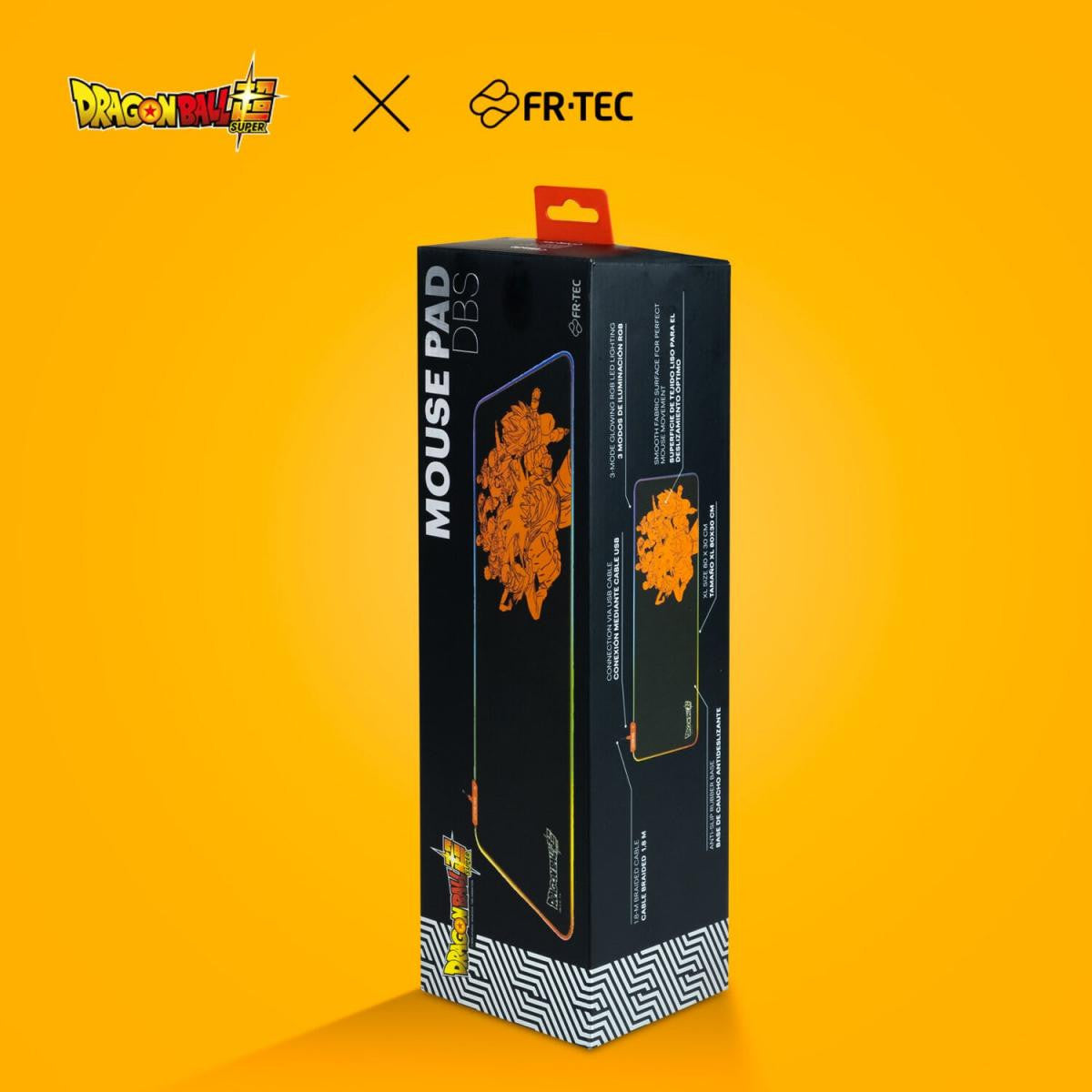 Dragon Ball gaming mouse pad for keyboard and mouse, with RGB light from FR-TEC