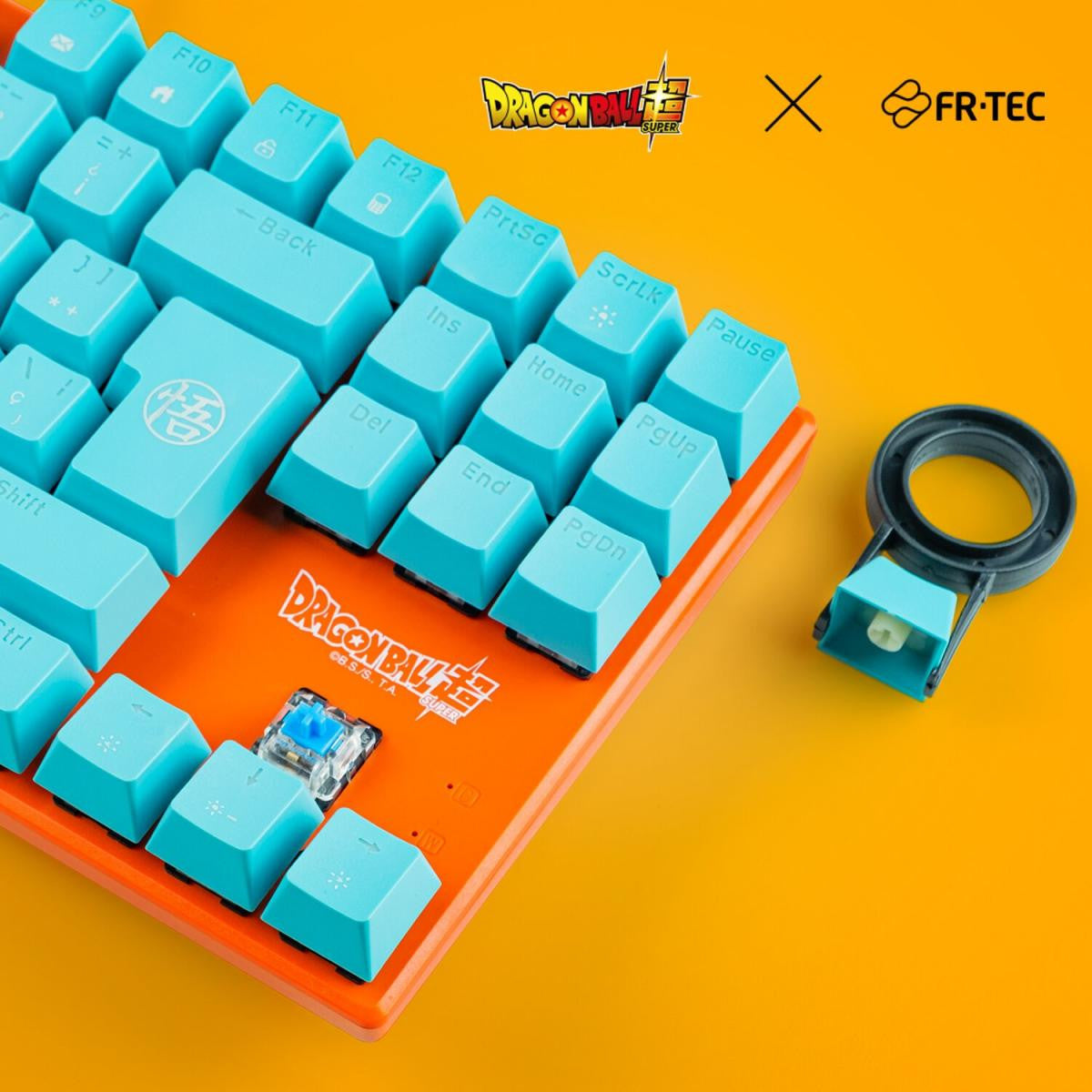 FR-TEC GOKU SUPER SAIYAN BLUE mechanical keyboard
