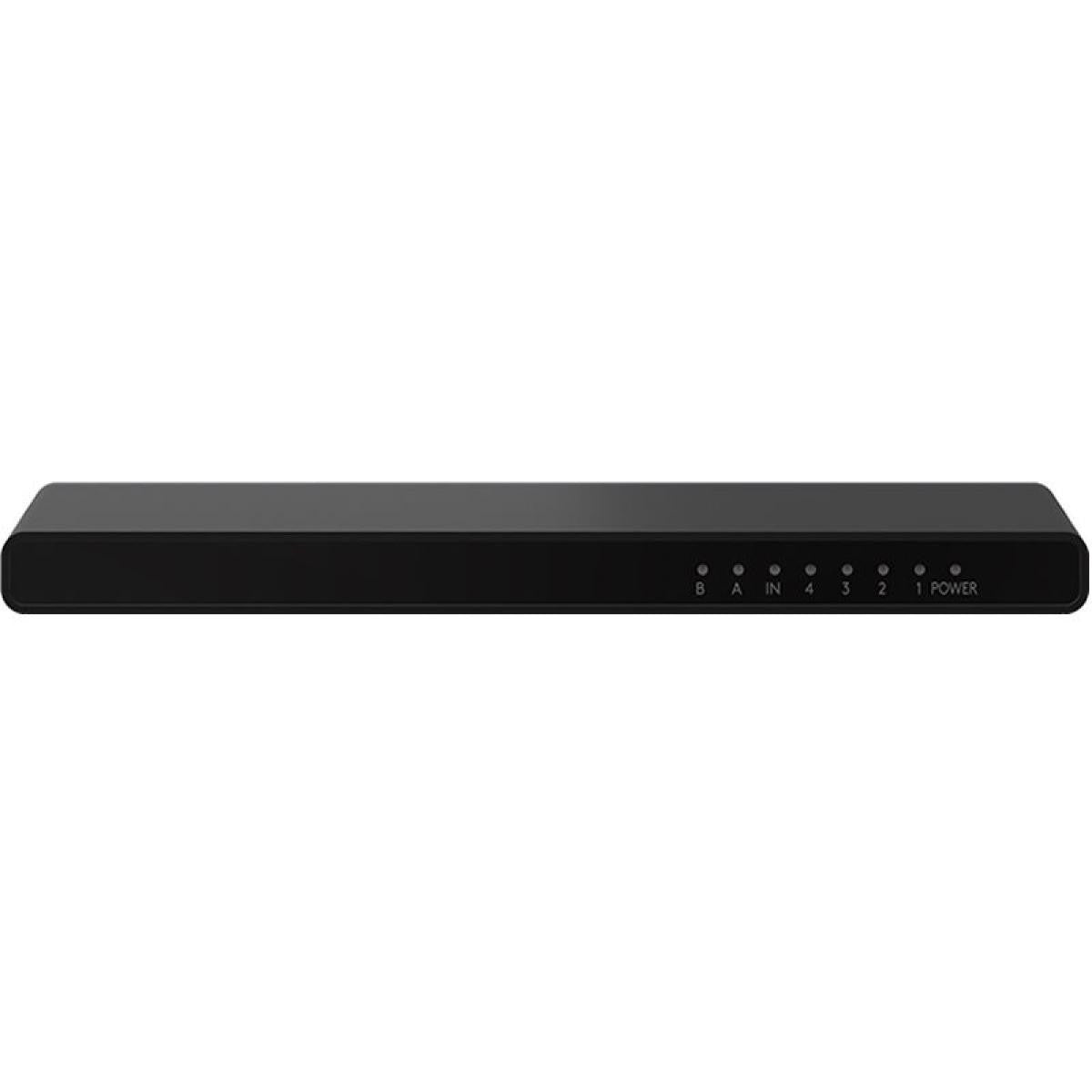 HDMI™ Splitter or Divider 1 to 4 with 4K 60 Hz resolution, black