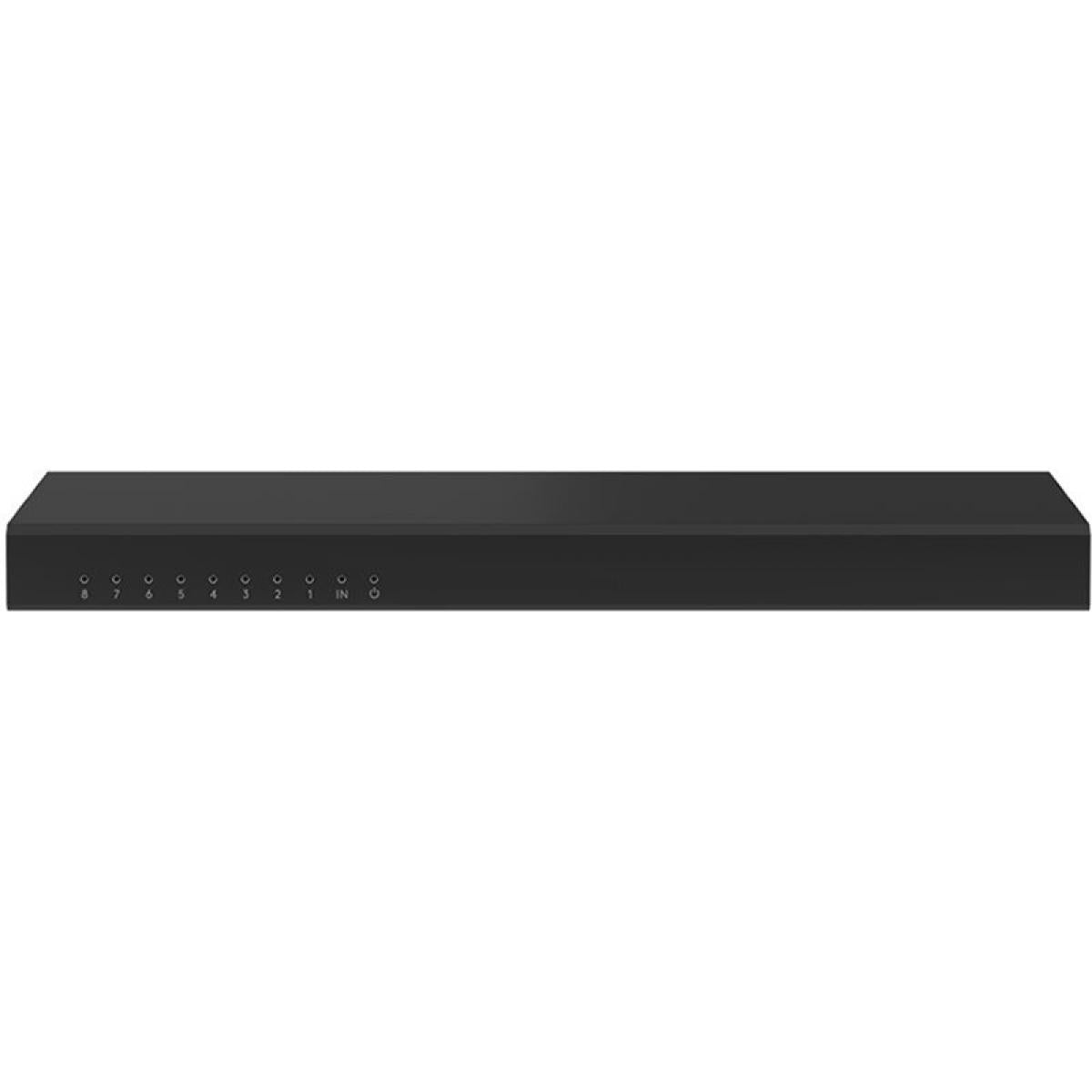 HDMI™ Splitter or Divider 1 to 8 with 4K resolution 60 Hz, black