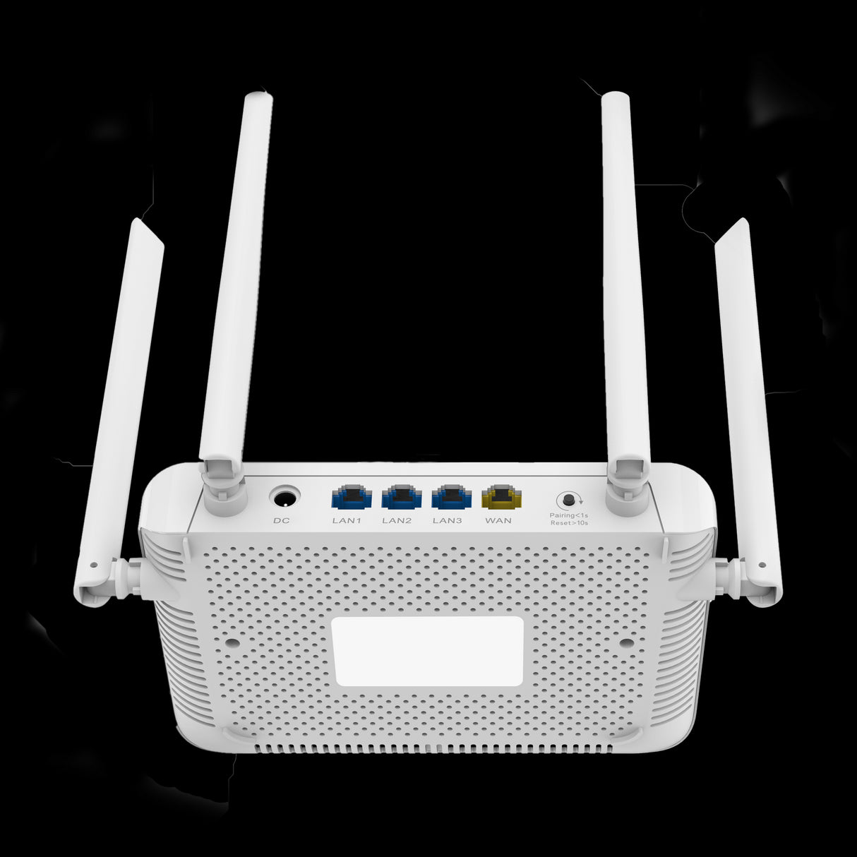 Router Wi-Fi Mesh Gigabit Reyee 5 AC1200 com 4 portas RJ45, 10/100 Mbps | Gerível na nuvem | Branco