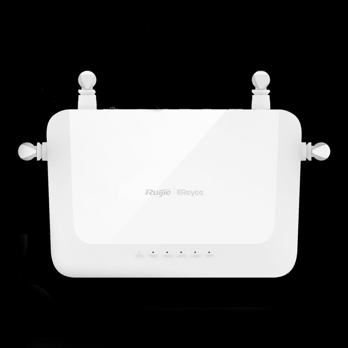 Router Wi-Fi Mesh Gigabit Reyee 5 AC1200 com 4 portas RJ45, 10/100 Mbps | Gerível na nuvem | Branco