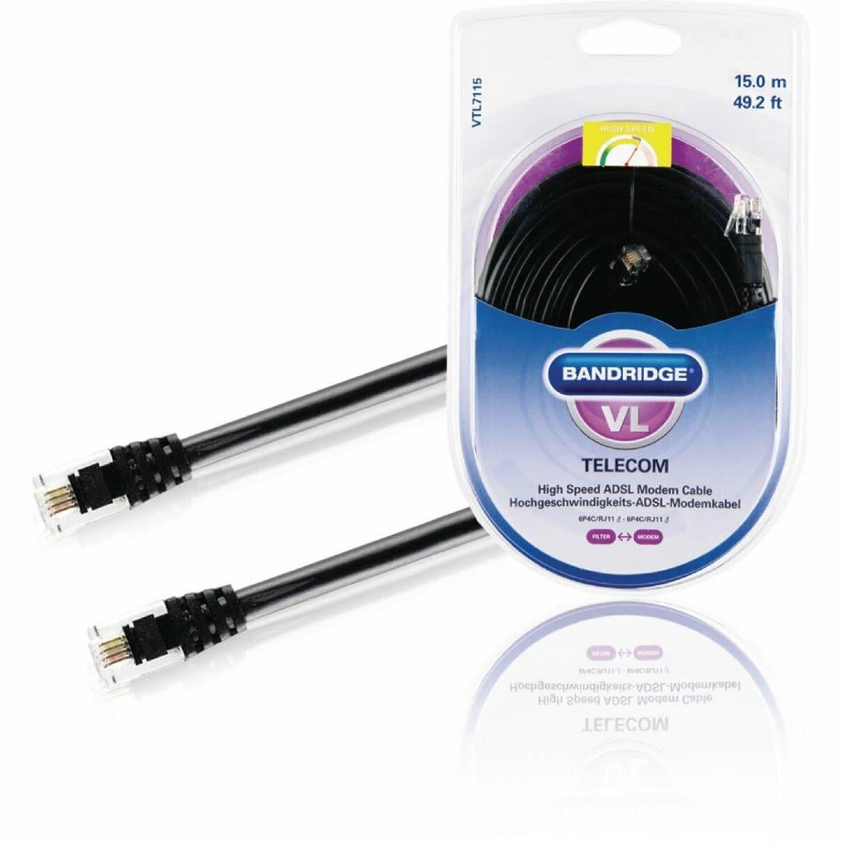 High Speed ADSL Modem Cable 15.0 m