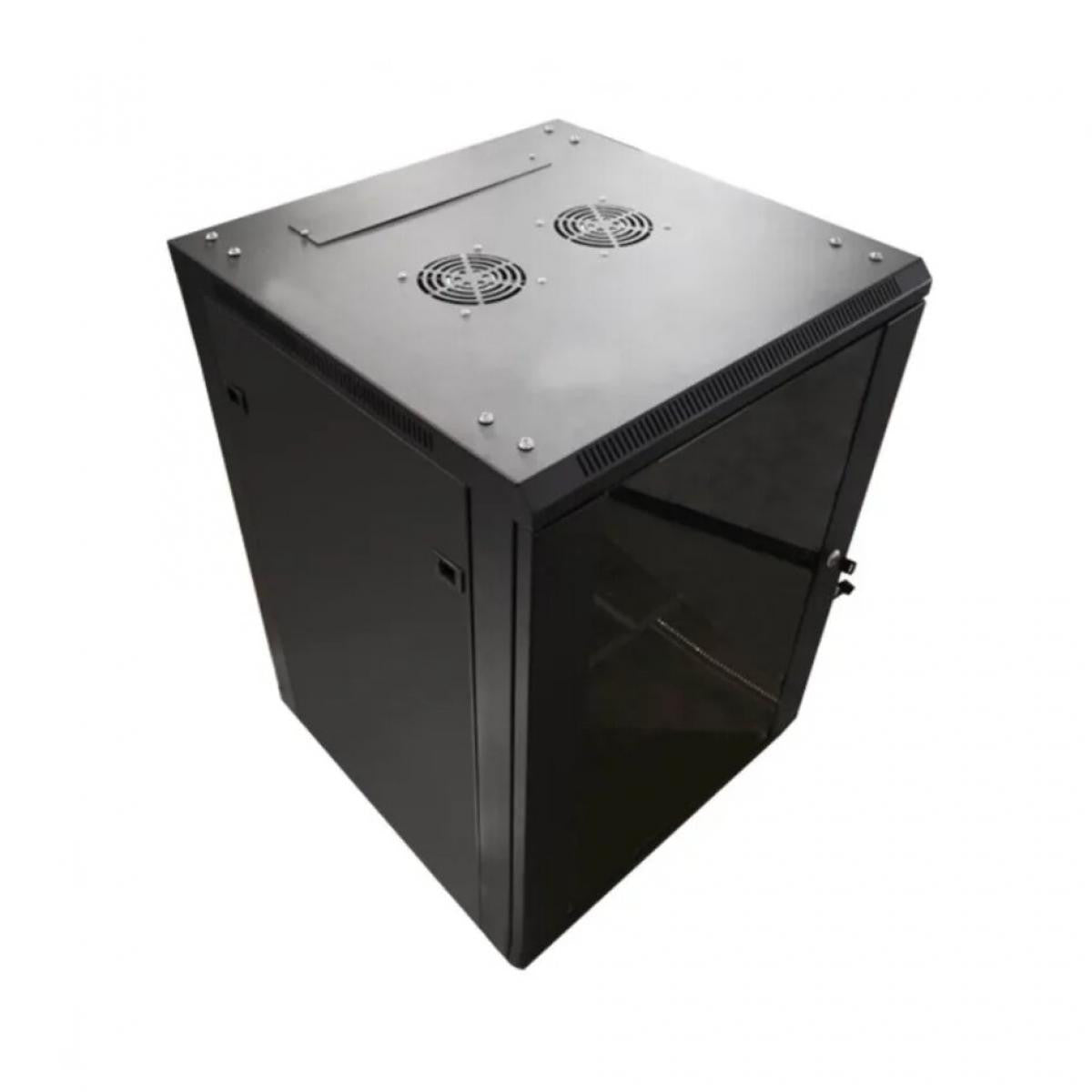 16U 19" Wall Mount Rack Cabinet, 45cm Deep | Dimensions W (565mm) x H (746mm) x D (450mm)