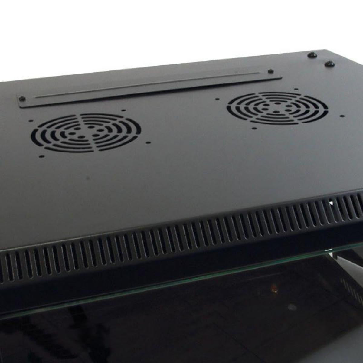 19U 9U Wall Mount Rack Cabinet, 60cm Deep | Dimensions W (565mm) x H (435mm) x D (600mm)