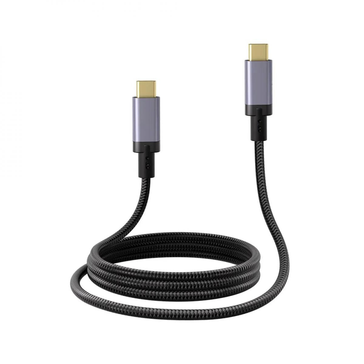 QGEEM Cable - 40Gbps Transfer Speed USB 4 OEM | 240W PD Fast Charging | For 8K60Hz HD Display | 1.5 Meters