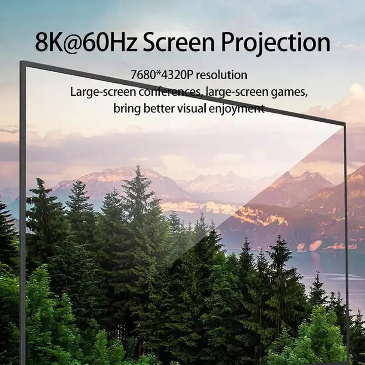 Cabo Thunderbolt 4 QGEEM | Velocidade de transferência de dados de 8K e 40 Gbps | Carregamento USB-C para USB-C de 100 W e 0,5 m de comprimento.