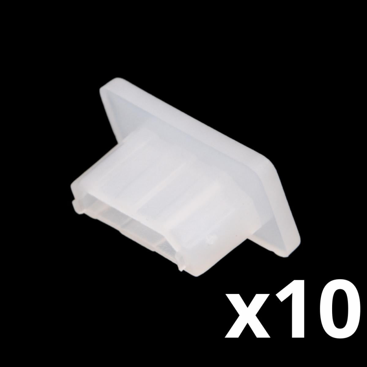Protective cap for HDMI Female - Transparent Color - 10 Units