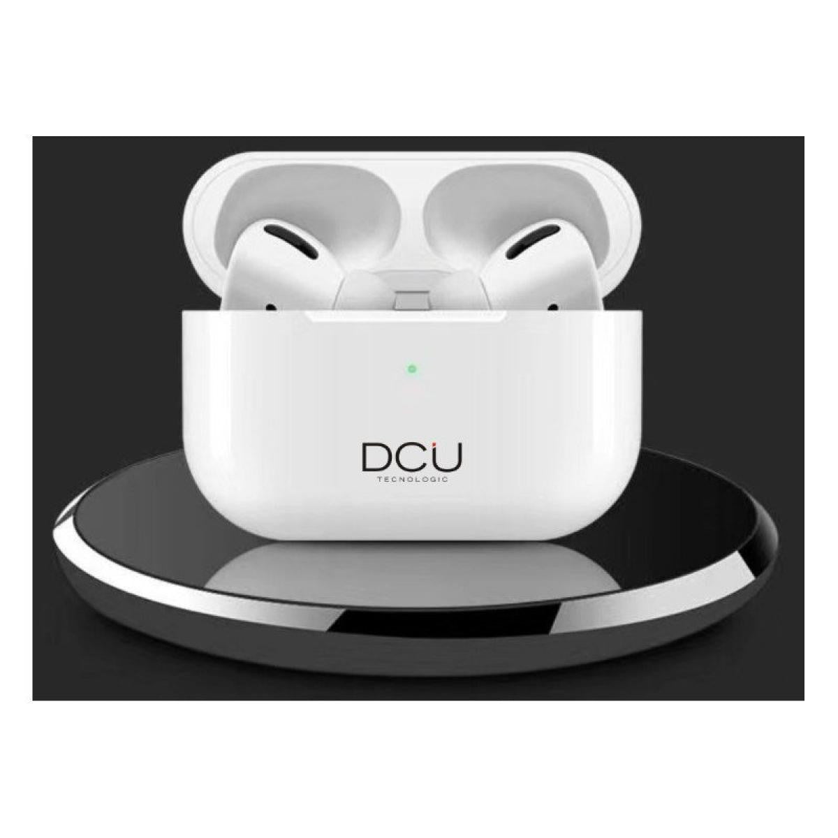 Auscultadores sem fios DCU Technologic Earbuds PRO | Bluetooth 5.0 | 4 horas de autonomia da bateria | Branco