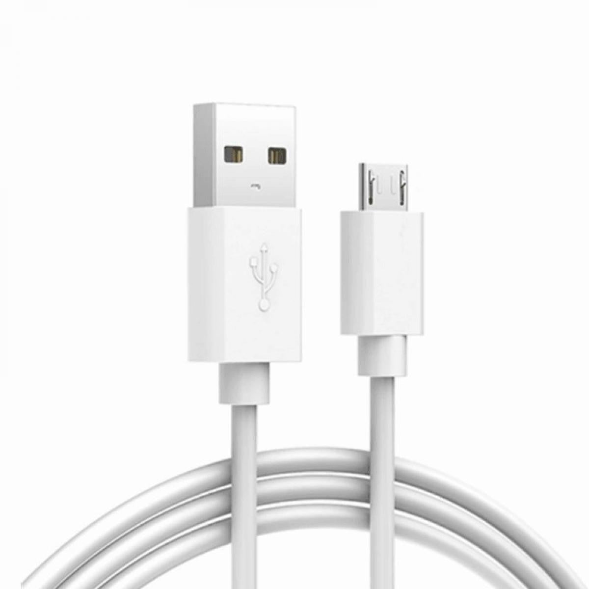 1 Meter Micro-USB Charging and Sync Cable for Android Devices - White