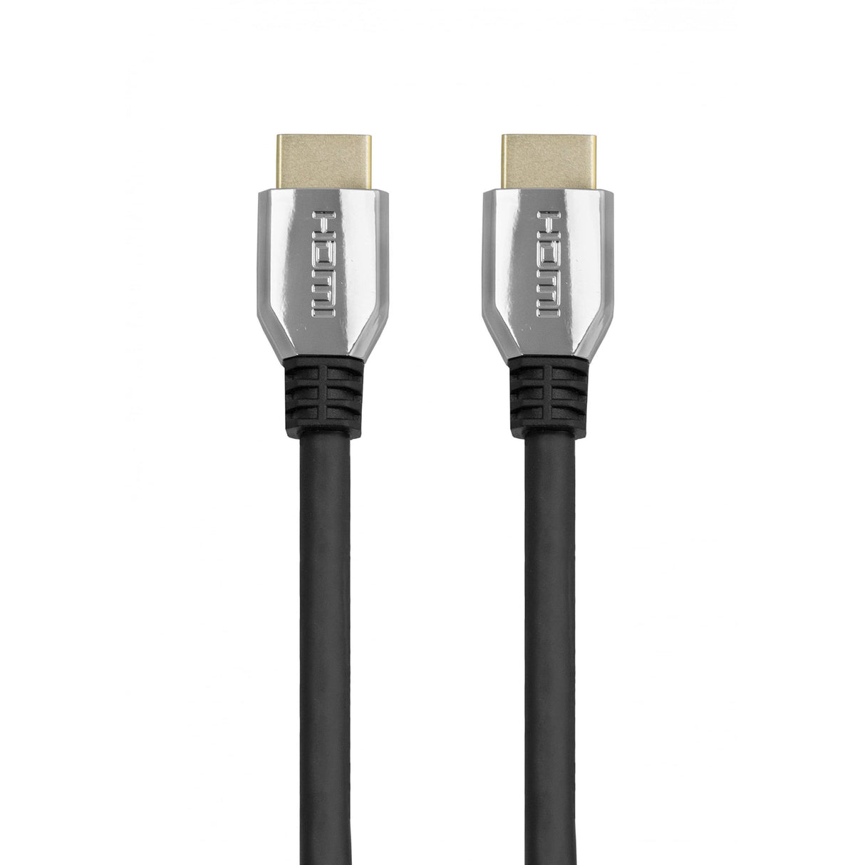 HDMI 2.1 Cable 8K Resolution in different sizes with plastic connector - silver color