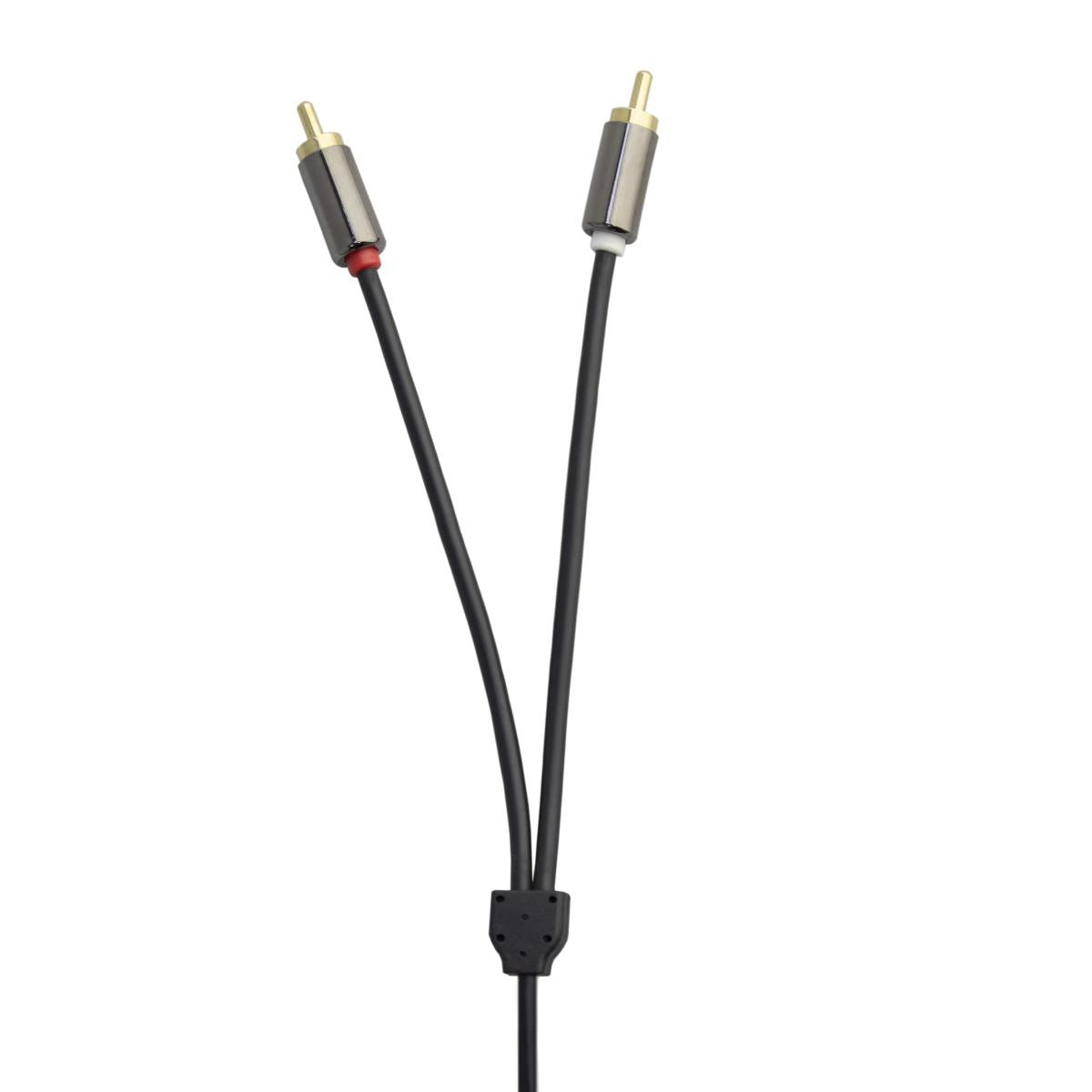 Cable Jack 3.5mm a 2 RCA Apantallado - De distintas medidas