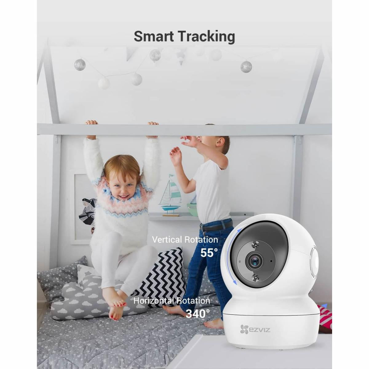 EZVIZ C6N 4MP IP Security Camera Indoor Spherical 2560 x 1440 Pixels Desktop